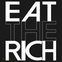 Eat The Rich Socialist Resistance Protest Statement Ornament thumb 1