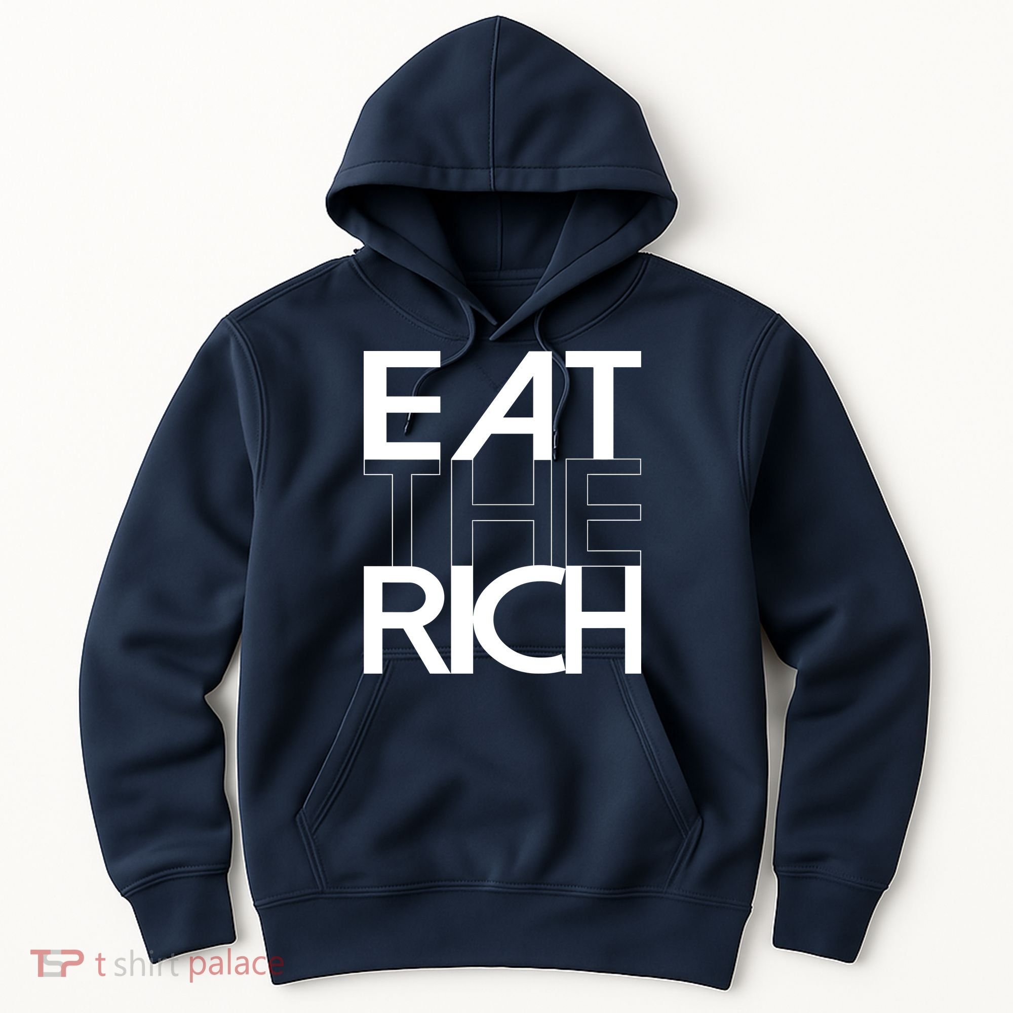 Eat The Rich Socialist Resistance Protest Statement Hoodie