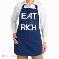 Eat The Rich Socialist Resistance Protest Statement Apron thumb 2