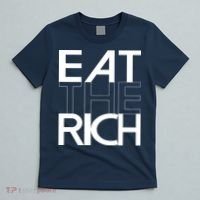 Eat The Rich Socialist Resistance Protest Statement T-Shirt thumb 5