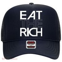 Eat The Rich Socialist Resistance Protest Statement Hat thumb 0