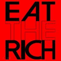 Eat The Rich Socialist Resistance Protest Statement Santa Hat thumb 1
