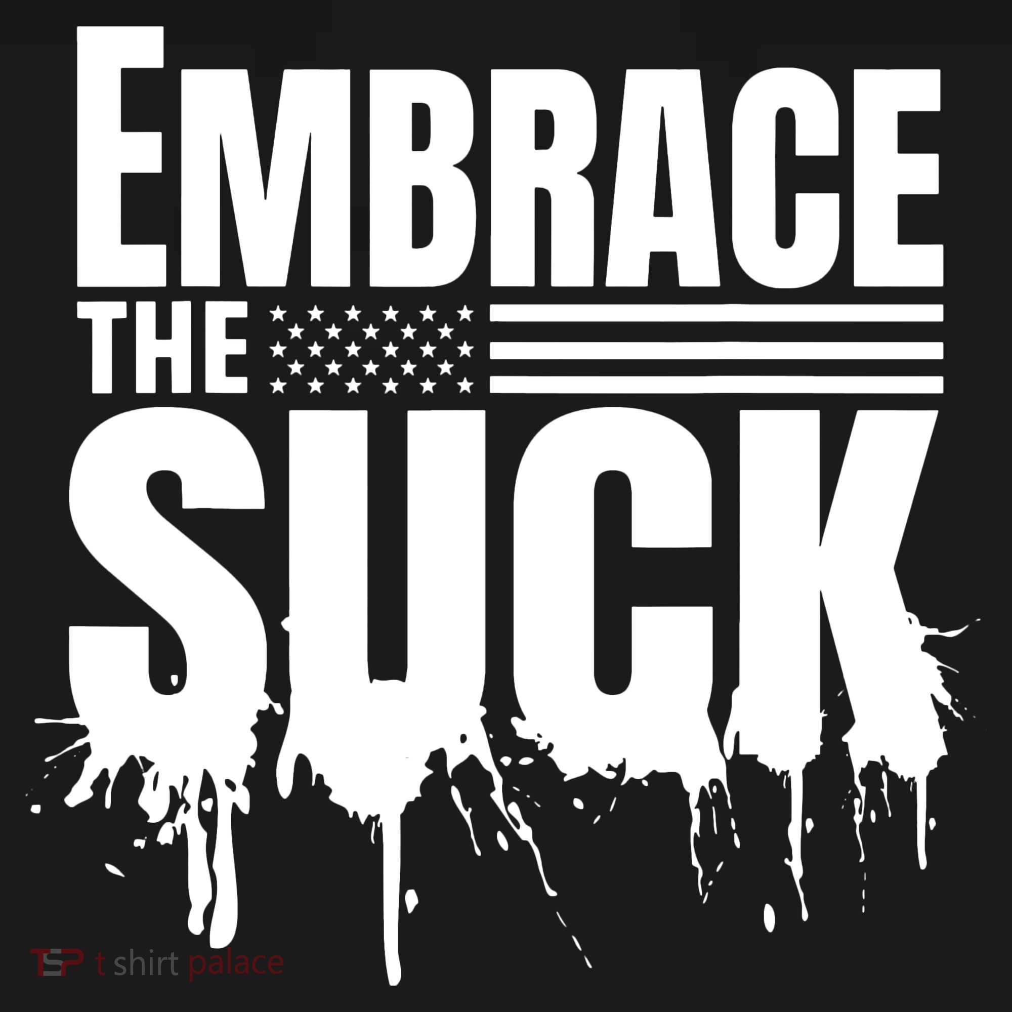 Embrace The Suck American Flag Military Veteran Women's Hoodie