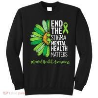 End The Stigma Mental Health Matters Awareness Brain Illness  Sweatshirt thumb 0