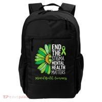 End The Stigma Mental Health Matters Awareness Brain Illness  Backpack thumb 0