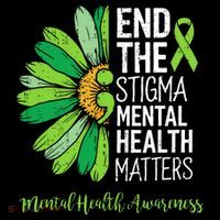 End The Stigma Mental Health Matters Awareness Brain Illness  Coffee Mug thumb 5