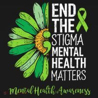 End The Stigma Mental Health Matters Awareness Brain Illness  Women's Hoodie thumb 2