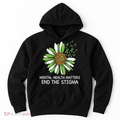 End The Stigma Mental Health Awareness Hoodie