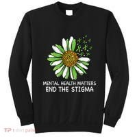 End The Stigma Mental Health Awareness Sweatshirt thumb 0