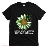 End The Stigma Mental Health Awareness T-Shirt thumb 0