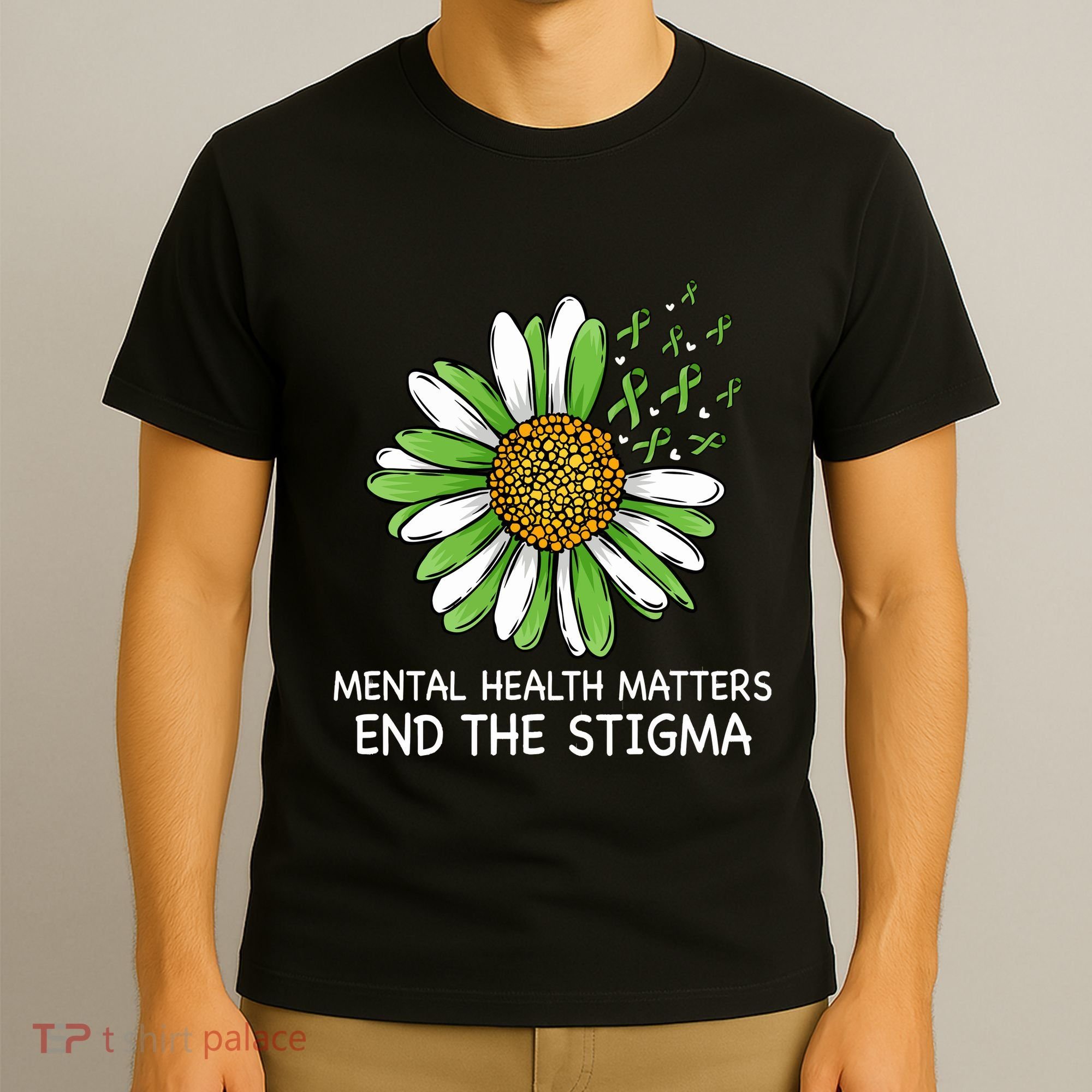 End The Stigma Mental Health Awareness T-Shirt