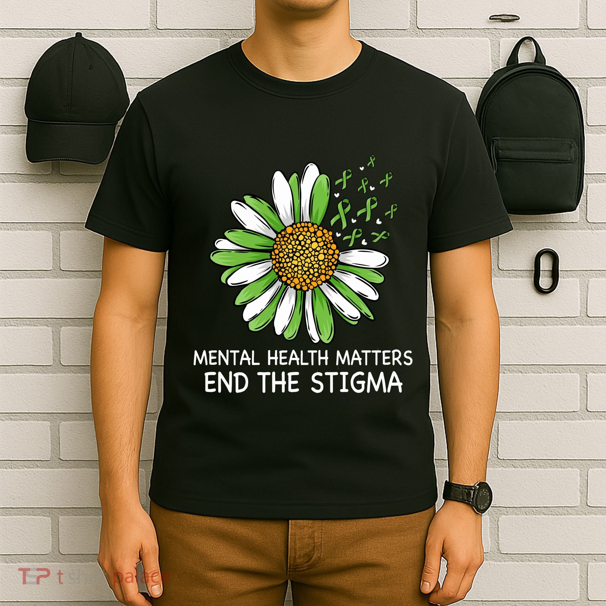 End The Stigma Mental Health Awareness T-Shirt