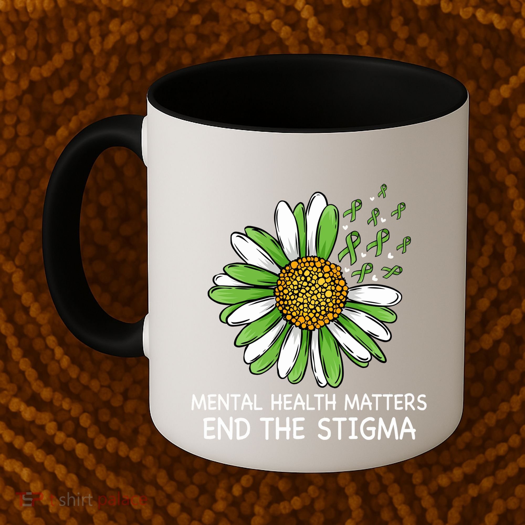 End The Stigma Mental Health Awareness Coffee Mug