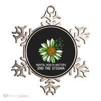 End The Stigma Mental Health Awareness Ornament thumb 0
