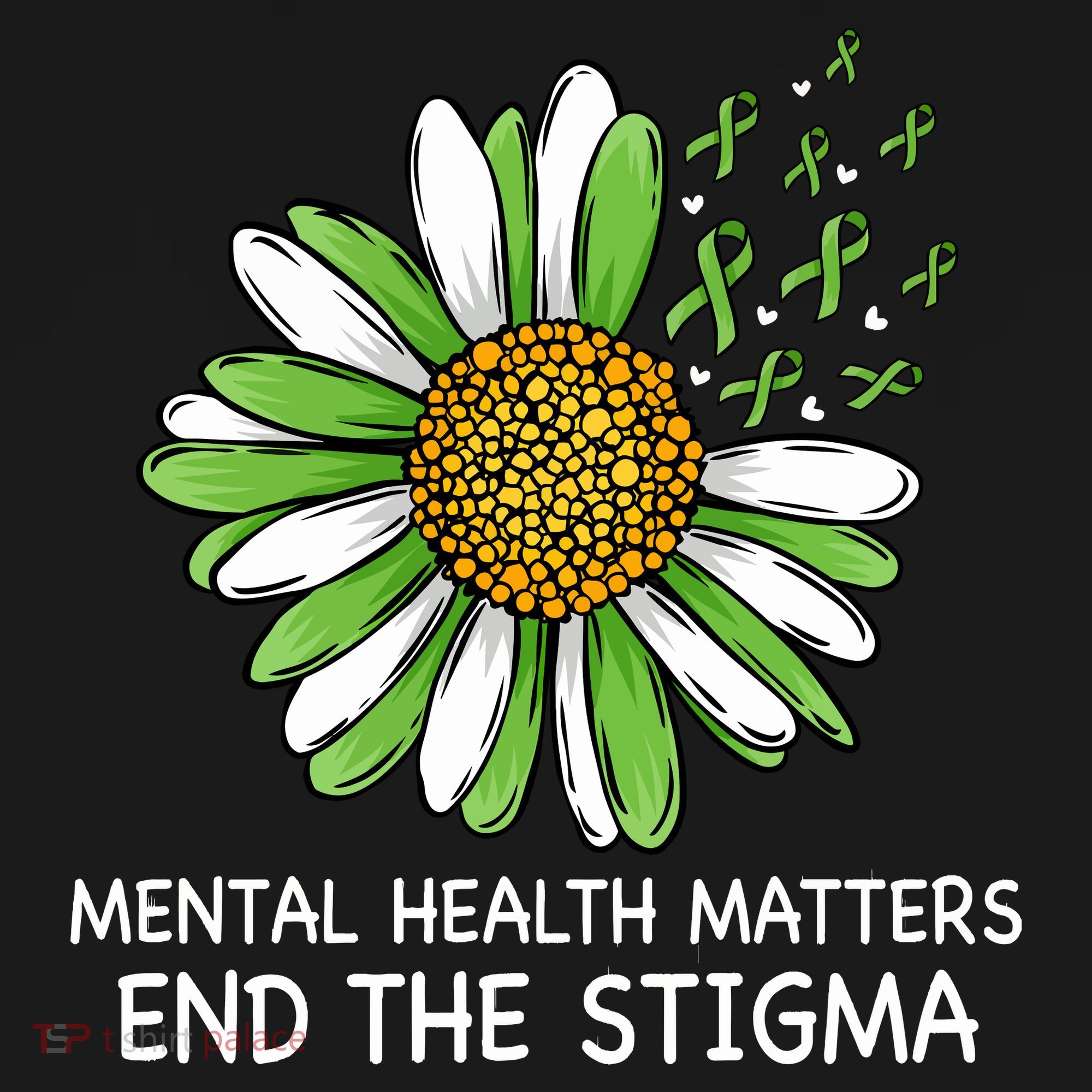 End The Stigma Mental Health Awareness Ornament