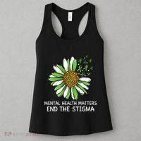 End The Stigma Mental Health Awareness Women's Tank Top thumb 3