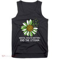 End The Stigma Mental Health Awareness Tank Top thumb 0