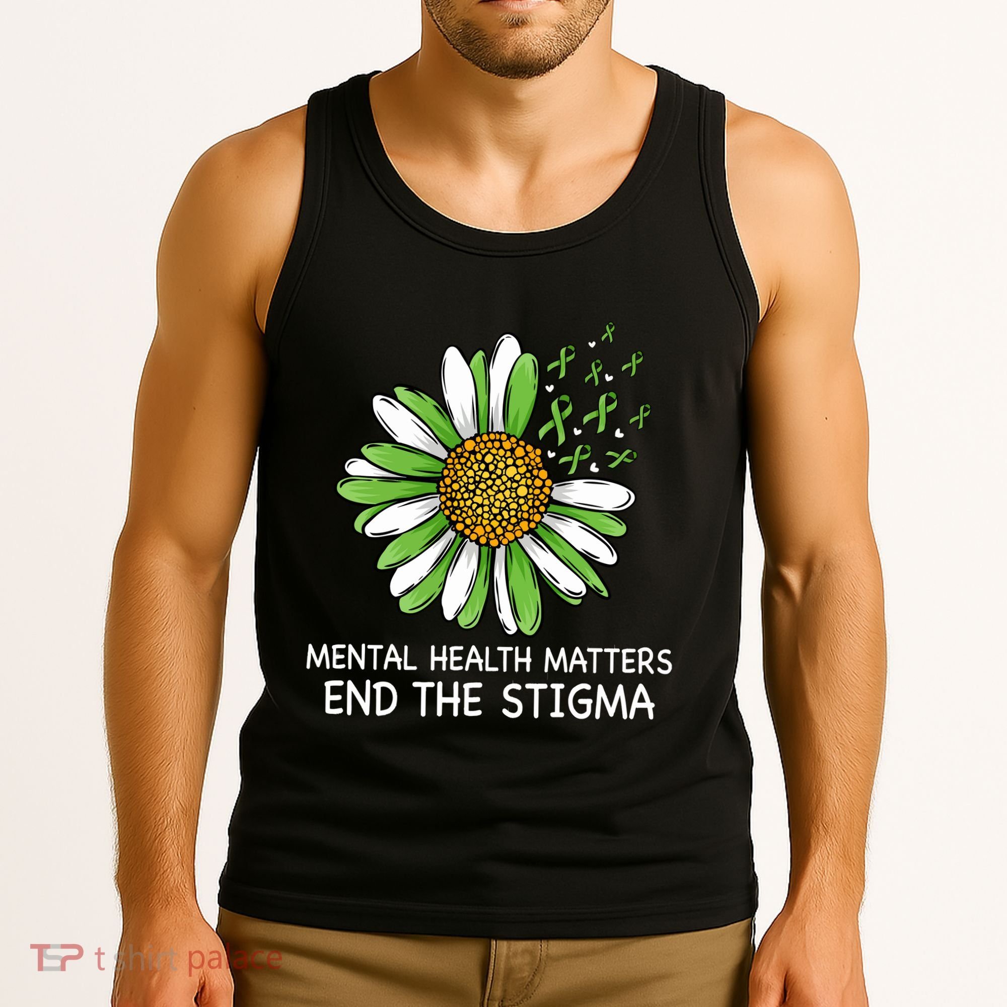End The Stigma Mental Health Awareness Tank Top