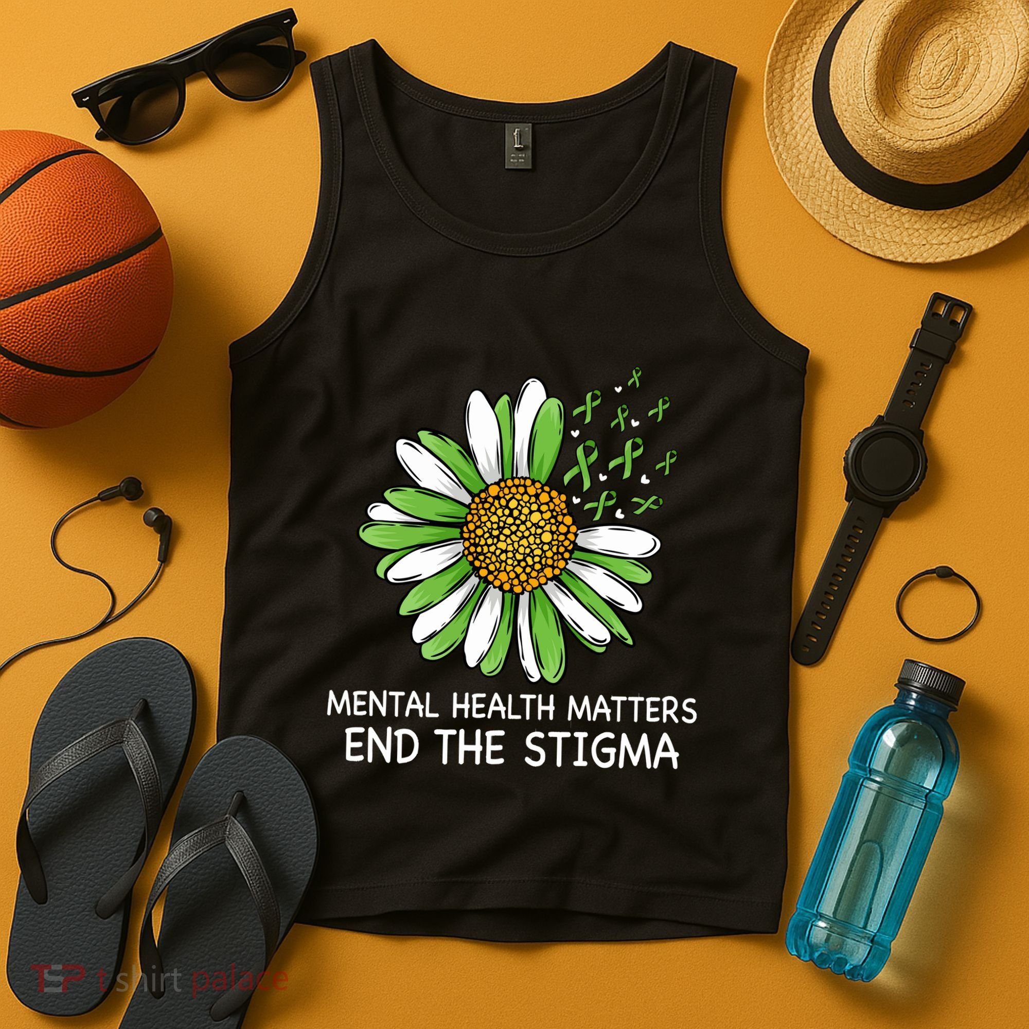 End The Stigma Mental Health Awareness Tank Top