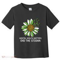 End The Stigma Mental Health Awareness Toddler T-Shirt thumb 0