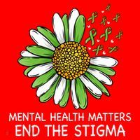 End The Stigma Mental Health Awareness Santa Hat thumb 1