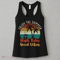Enjoy The Summer High Tides Good Vibes Women's Tank Top thumb 3