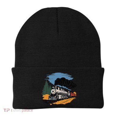Engine Train Steam Locomotive Vintage Beanie
