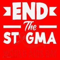 End The Stigma World Aids Day Hiv Aids Awareness Santa Hat thumb 1
