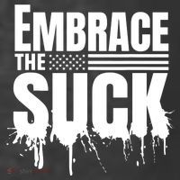 Embrace The Suck Military Veteran Women's Hoodie thumb 2