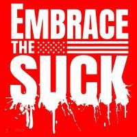 Embrace The Suck Military Veteran Santa Hat thumb 1
