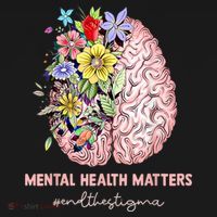 End The Stigma Mental Health Matters Mental Awareness Gift Women's Hoodie thumb 2