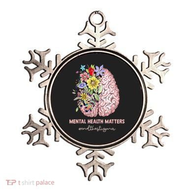 End The Stigma Mental Health Matters Mental Awareness Gift Ornament