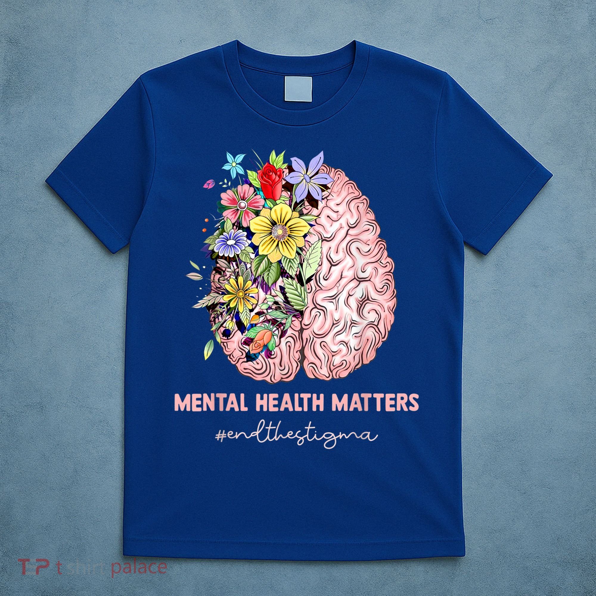 End The Stigma Mental Health Matters Mental Awareness Gift T-Shirt