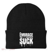 Embrace The Suck Military Veteran Beanie thumb 0