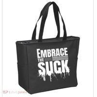 Embrace The Suck Military Veteran Tote Bag thumb 2
