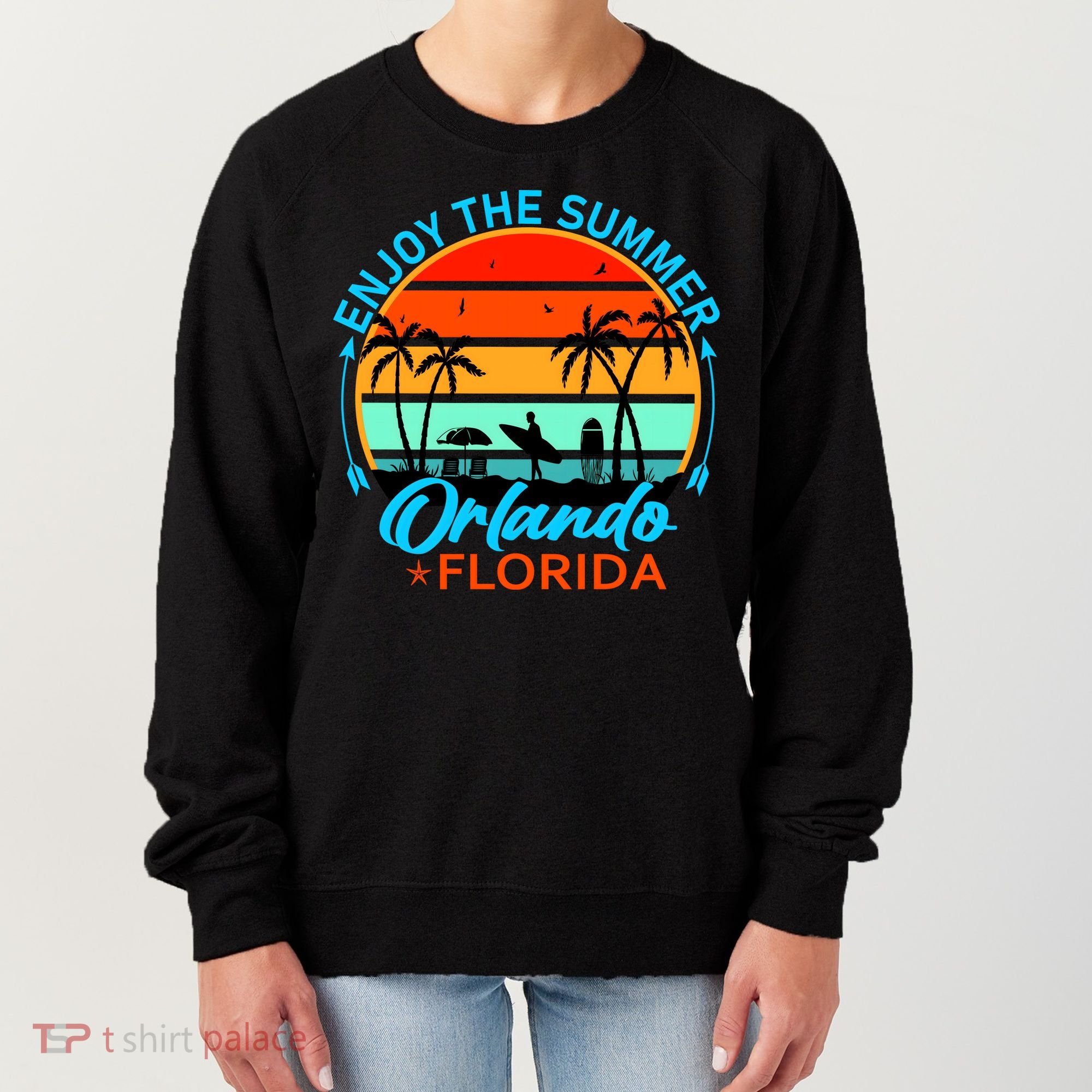 Enjoy The Summer Orlando Florida Women's Sweatshirt