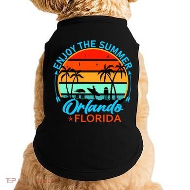 Enjoy The Summer Orlando Florida Doggie Tank
