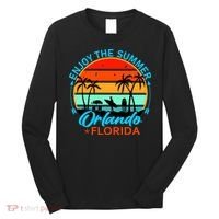 Enjoy The Summer Orlando Florida Long Sleeve Shirt thumb 0