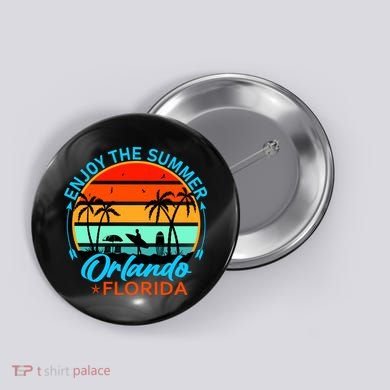 Enjoy The Summer Orlando Florida Button