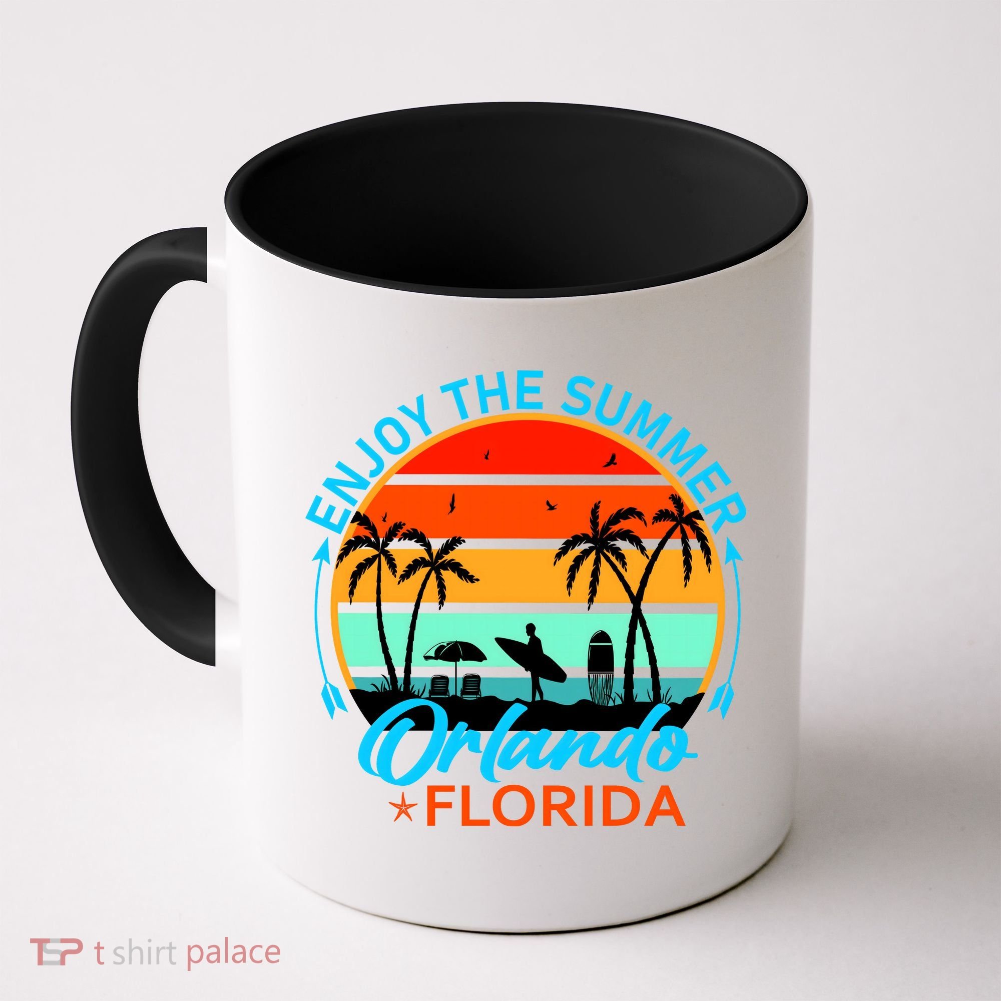 Enjoy The Summer Orlando Florida Coffee Mug