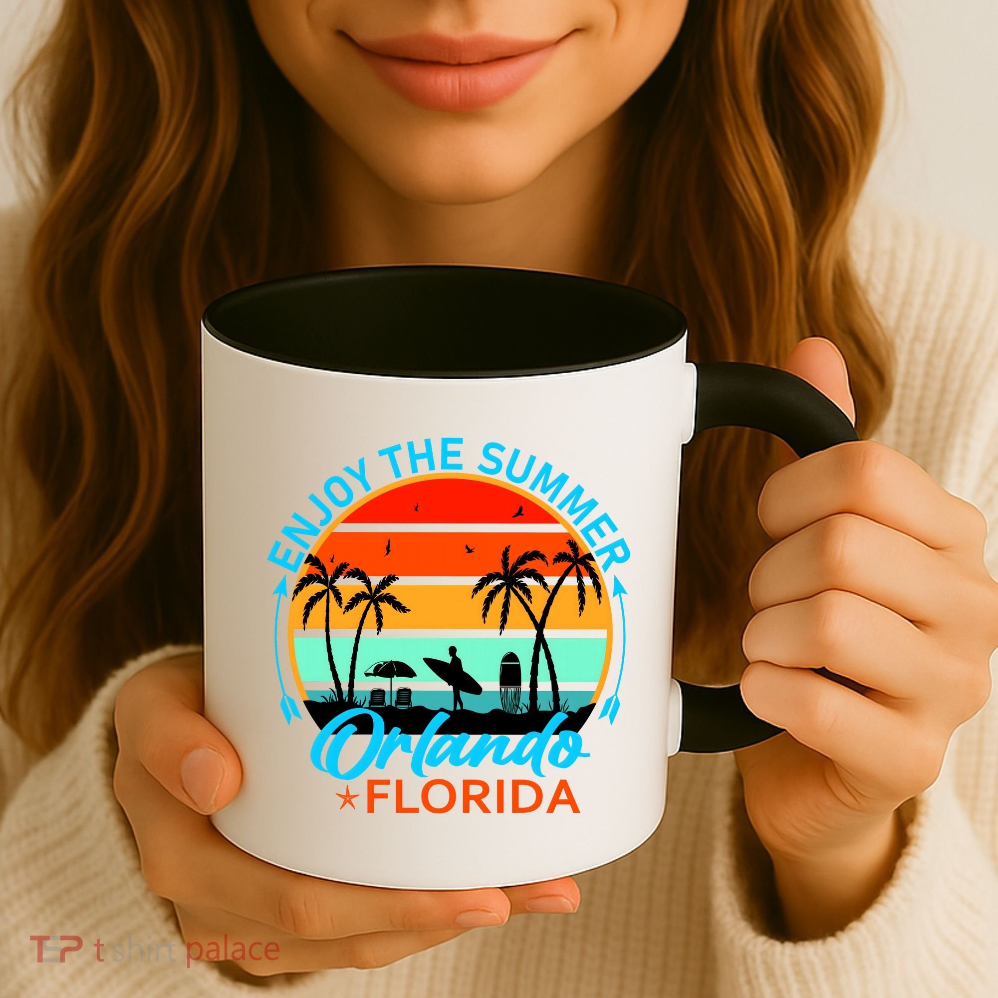 Enjoy The Summer Orlando Florida Coffee Mug