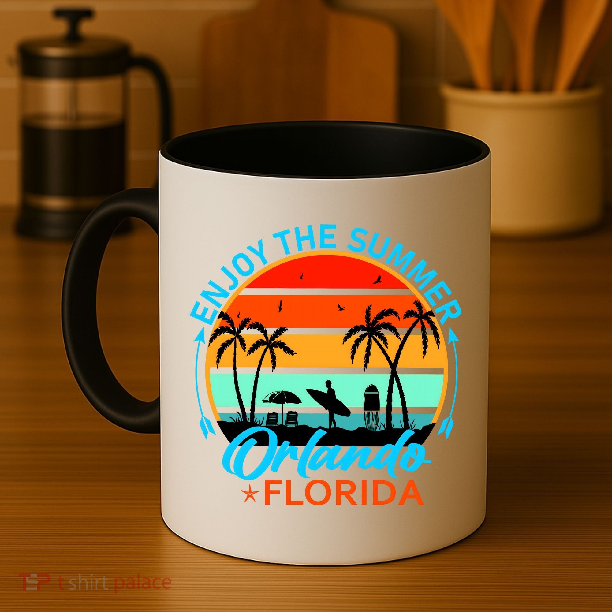 Enjoy The Summer Orlando Florida Coffee Mug