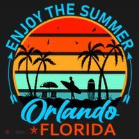 Enjoy The Summer Orlando Florida Pajama Set thumb 2