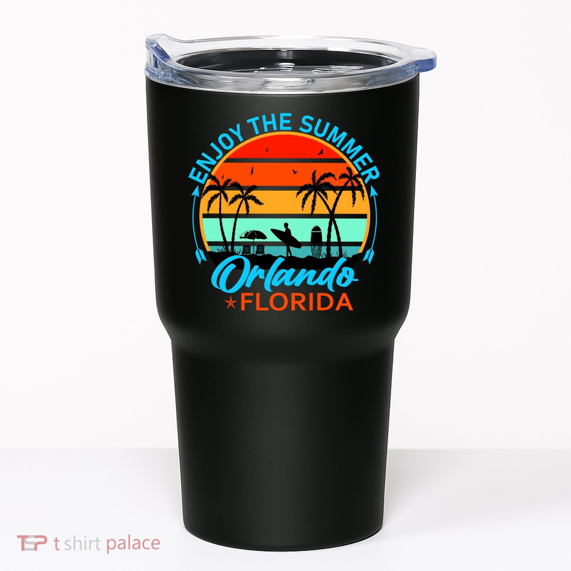 Enjoy The Summer Orlando Florida Tumbler