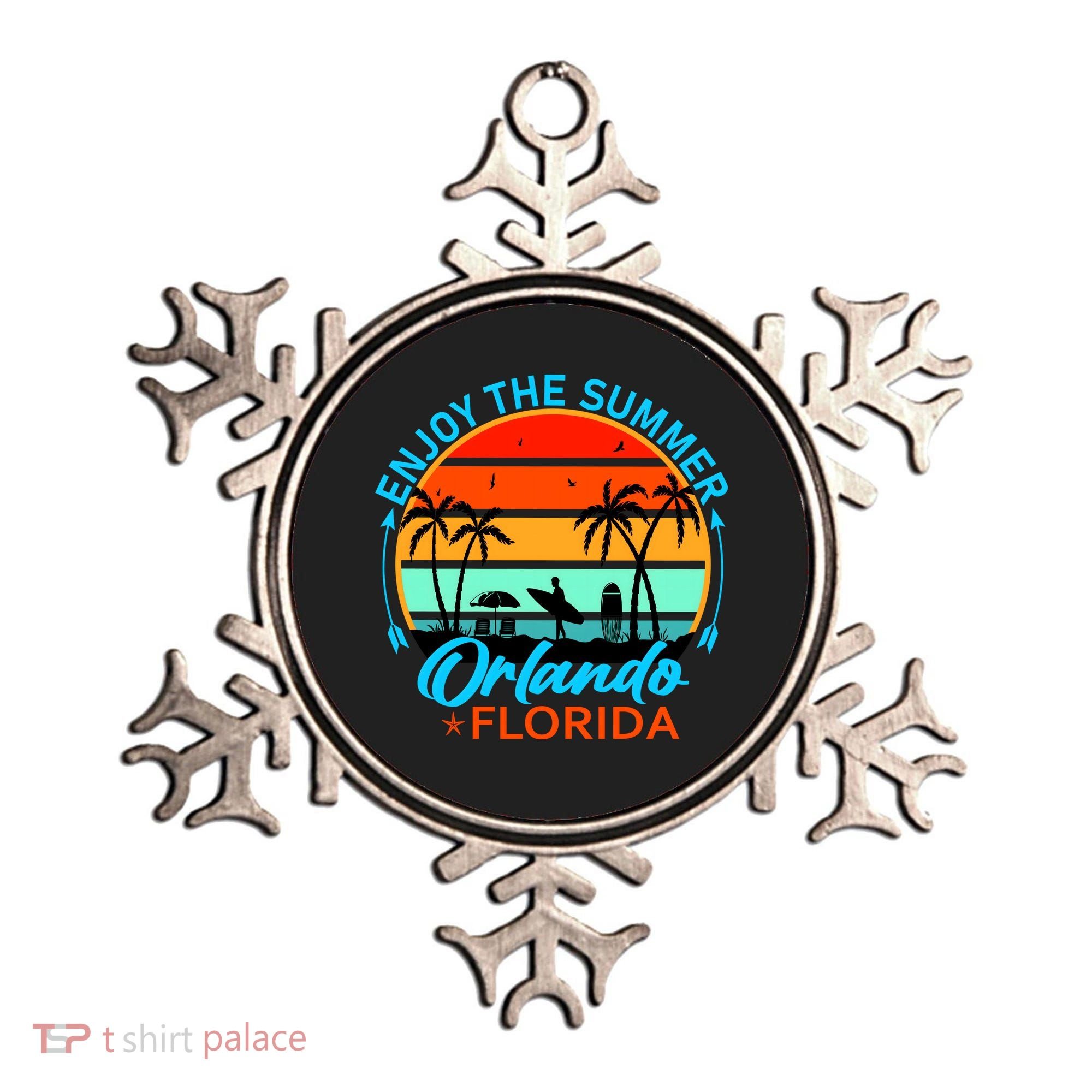 Enjoy The Summer Orlando Florida Ornament