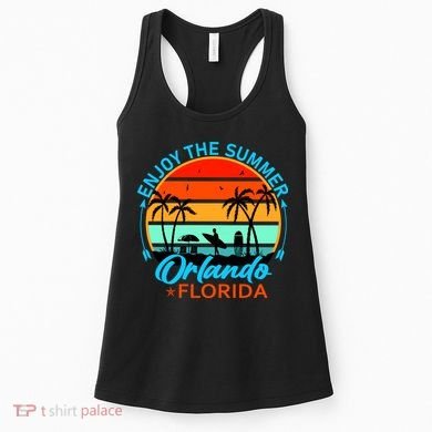 Enjoy The Summer Orlando Florida Women's Tank Top
