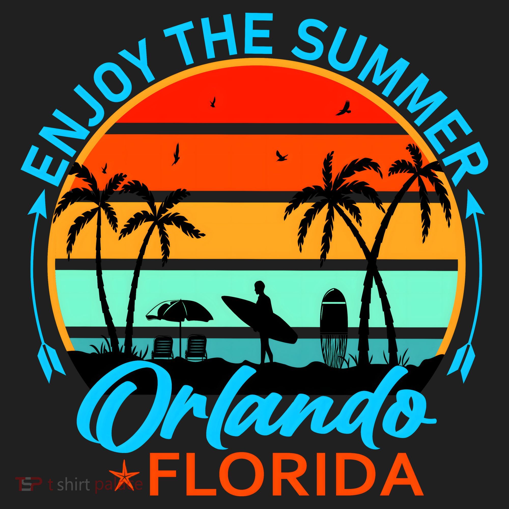Enjoy The Summer Orlando Florida Hat