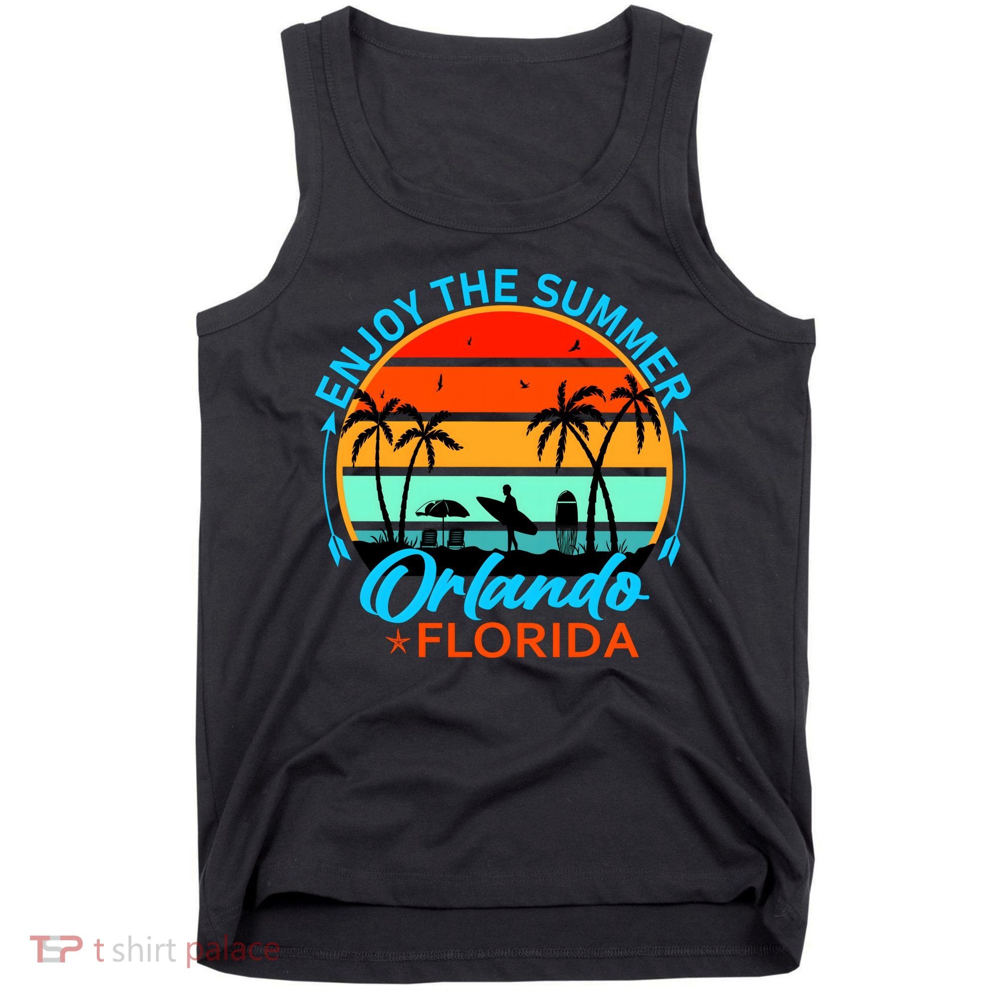 Enjoy The Summer Orlando Florida Tank Top