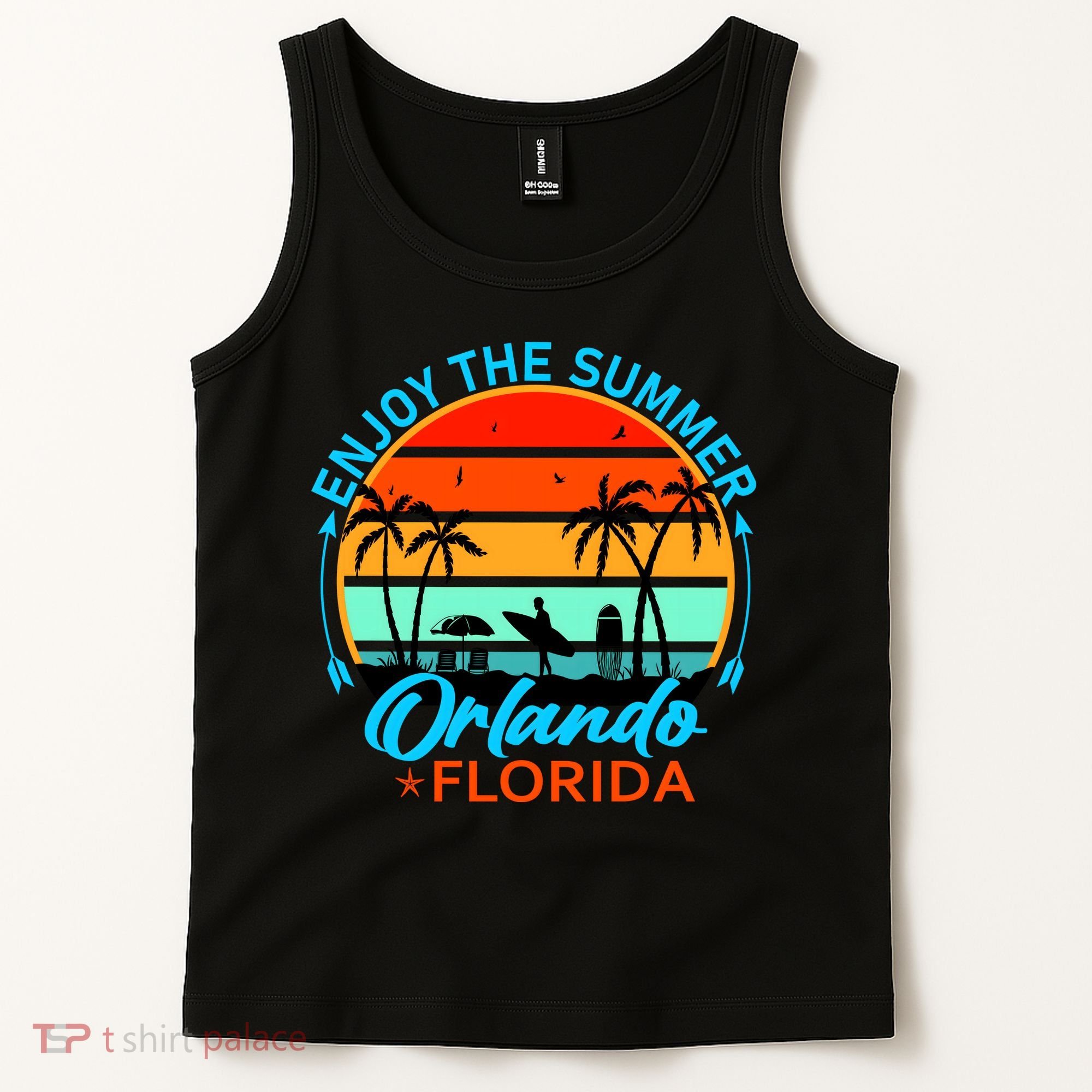 Enjoy The Summer Orlando Florida Tank Top