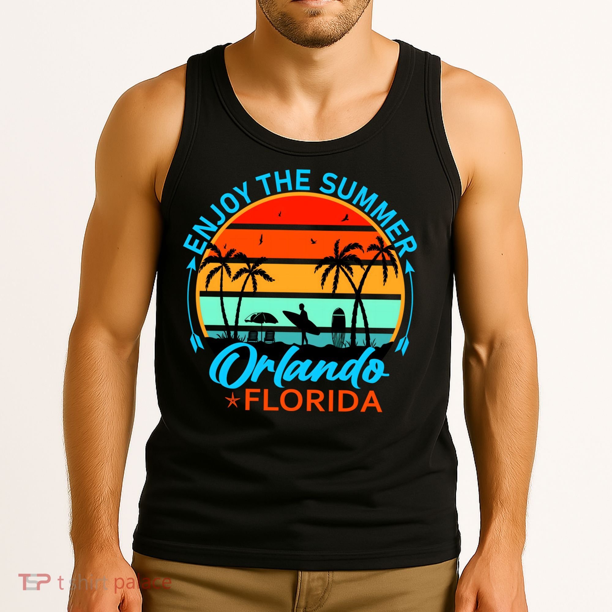 Enjoy The Summer Orlando Florida Tank Top